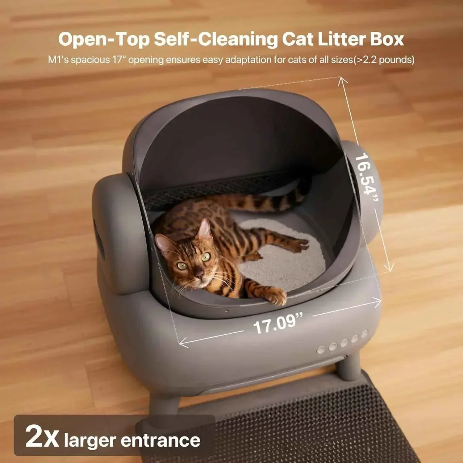 CleanCat Pro™ – Zelfreinigende Kattenbak met Slimme Sensor