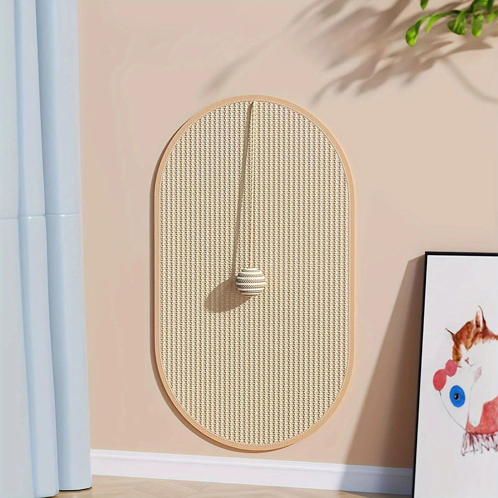 Duurzame Sisal Katten Krabmat – Wandkrabmat & Meubelbeschermer, Zelfklevende Krabplank voor Katten