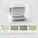 Premium 65L Zelfreinigende Kattenbak – Slim, Stil & Volledig Gesloten Katten Toilet